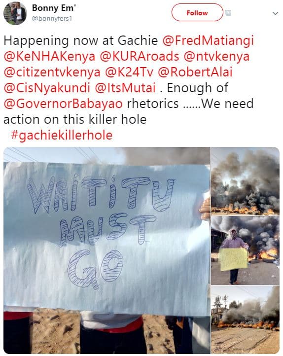 Bonny em' bonnyfers1 follow happening now at gachie fredmatiangi kenhakenya kura