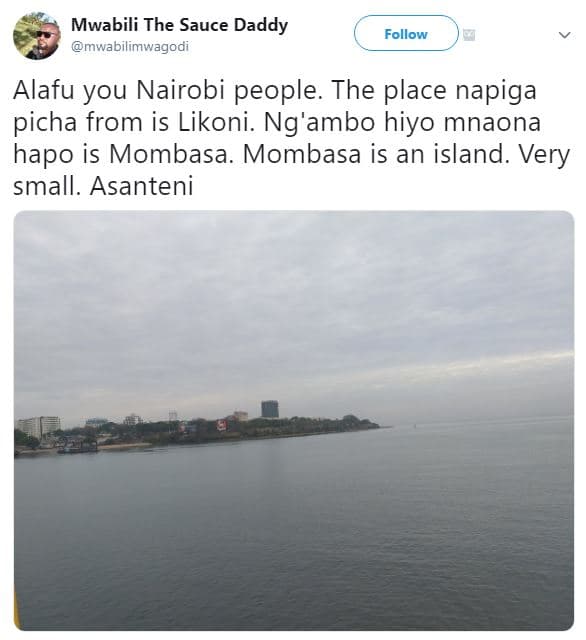 Mwabili the sauce daddy mwa bilimwagodi follow alafu you nairobi people. the pla