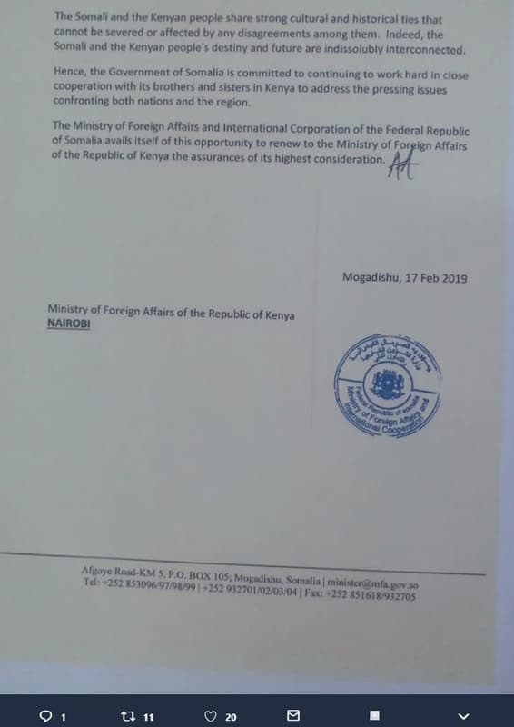 The somali and the kenyan people share strong cultural and hlstorical ties that