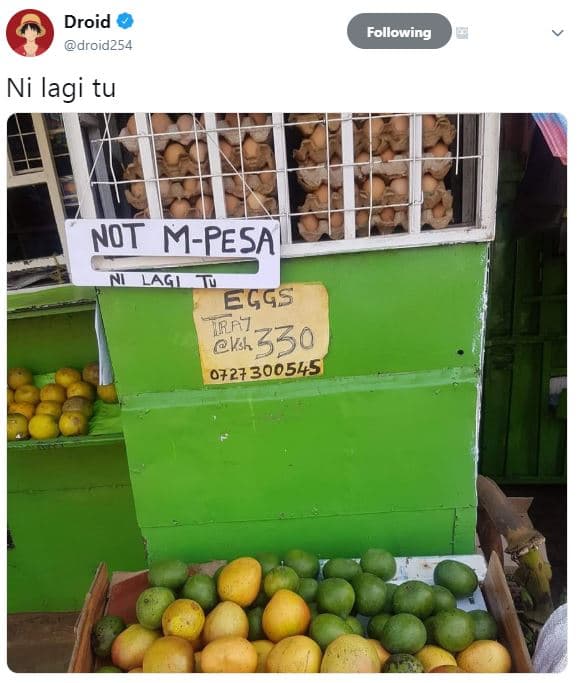 Droid droid254 following ni lagi tu not_ mpesa lagi v eggs irl_ 87330