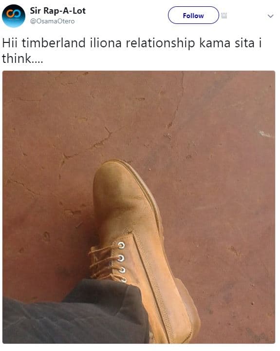 Sir rapalot osamaotero follow hii timberland iliona relationship kama sita i thi