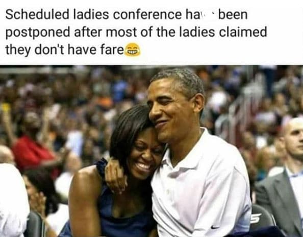 Scheduled ladies conference ha' been postponed after most of the ladies claimed