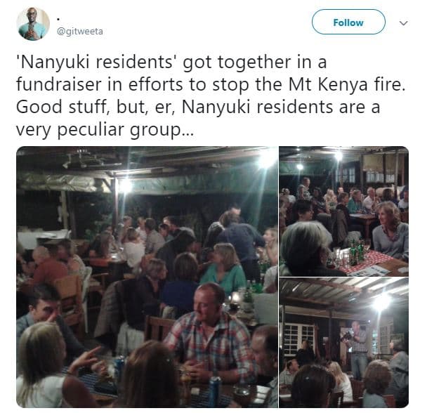 Follow gitweeta 'nanyuki residents' got together in fundraiser in efforts to sto