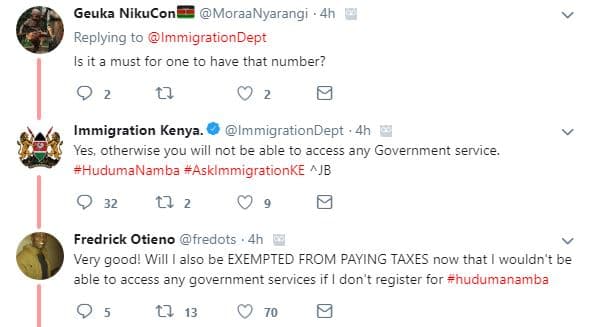 Geuka nikucon moraanyarangi replying to immigrationdept is it a must for one to