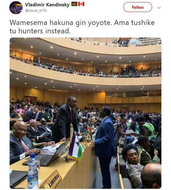 Vladimir kandinsky d oscar_xr10 follow wamesema hakuna gin yoyote. ama tushike t