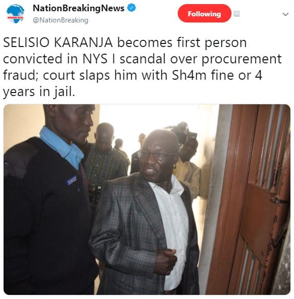 Nationbreakingnews nationbreaking following selisio karanja becomes first person