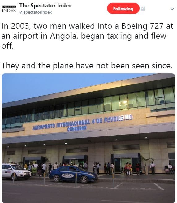 The spectator index index spectatorindex following in , two men walked into a bo