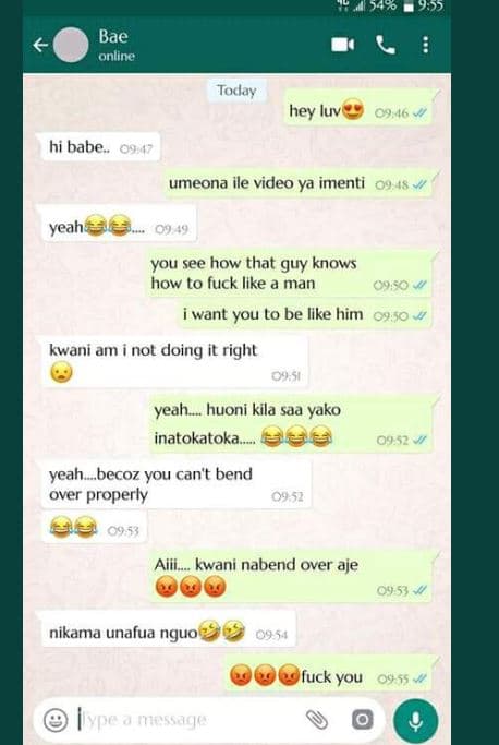 549o 985 bae online todav hey luv 09,16 hi babe . 01 17 umeona ile video ya imen