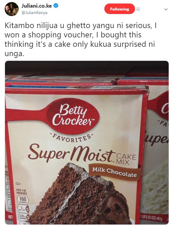 Juliani.co.ke julianikenya following kitambo nilijua u ghetto yangu ni serious,