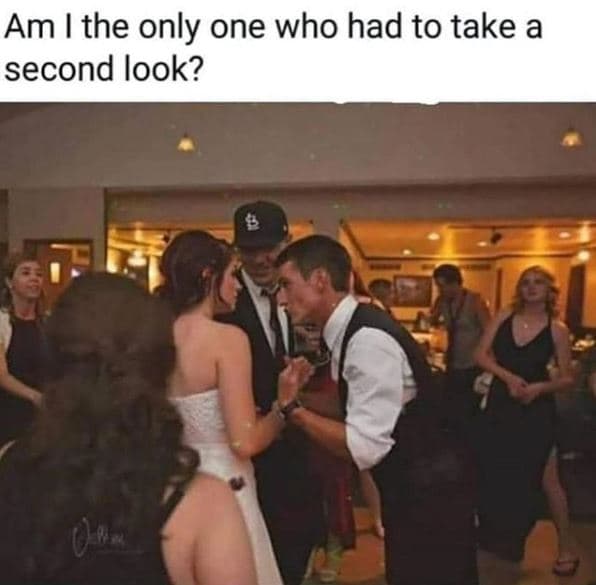 Am i the only one who had to take a second look?