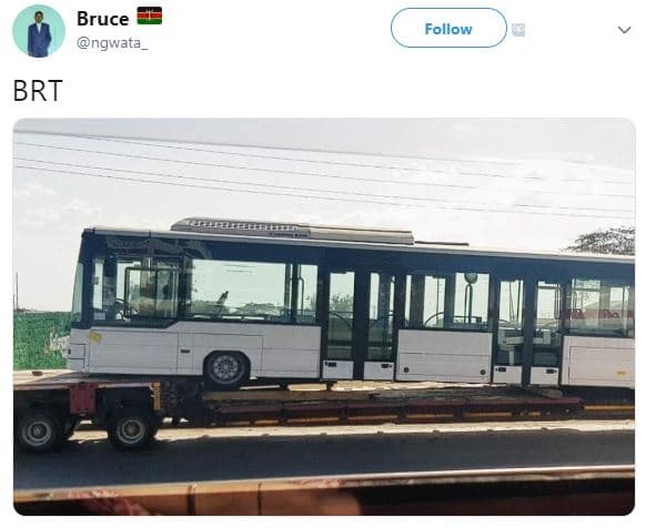 Bruce ngwata follow brt