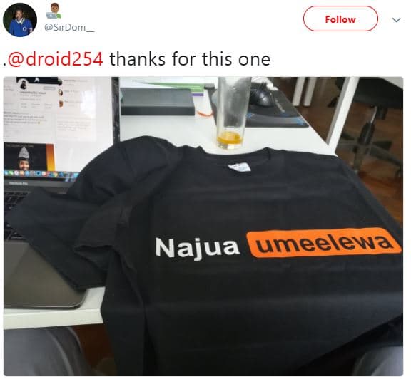 Follow sirdom_ droid254 thanks for this one najua meelewa