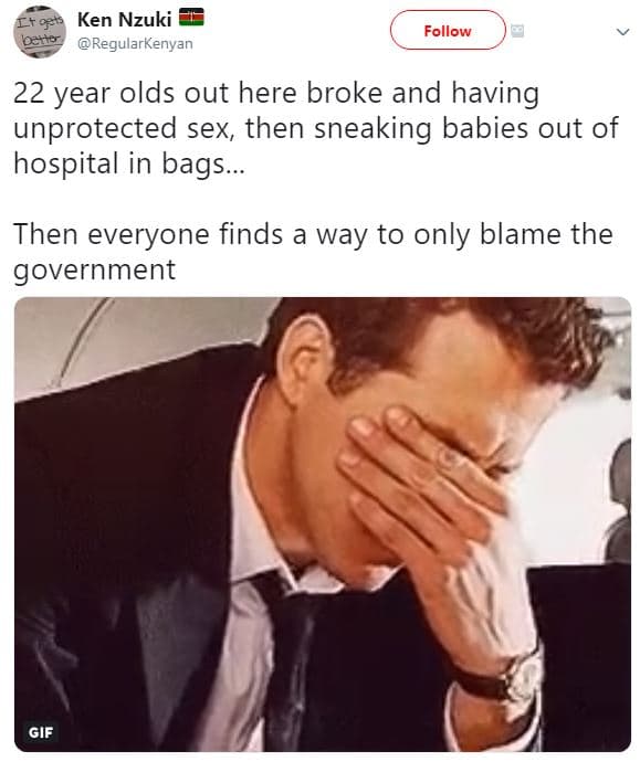 Ken nzuki e regularkenyan follow 22 year olds out here broke and having unprotec