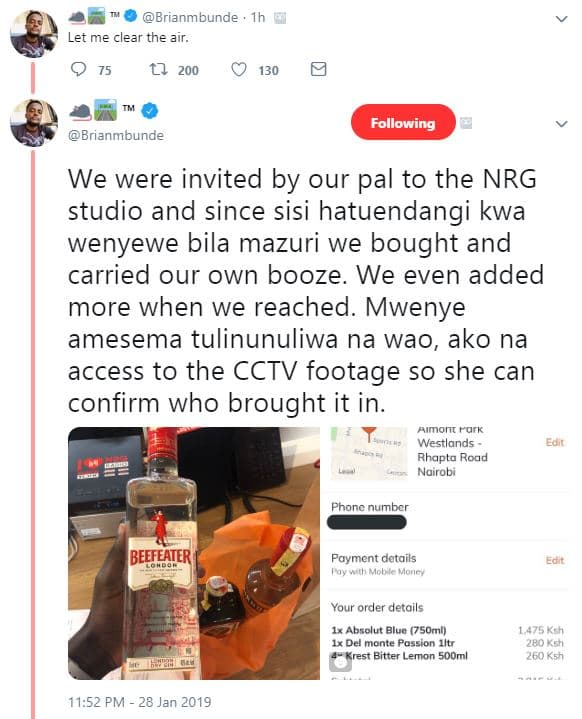 Brianmbunde let me clear the air. 200 130 following brianmbunde we were invited