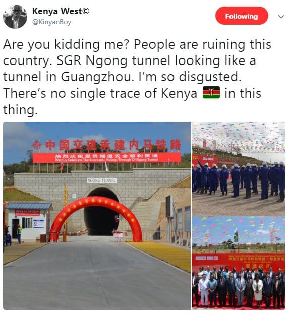 Kenya west kinyanboy following are you kidding me? people are ruining this count