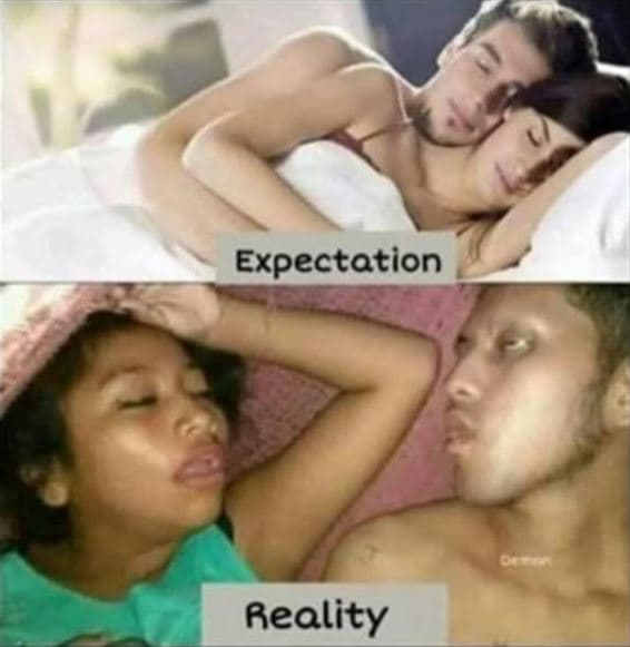 Expectation reality
