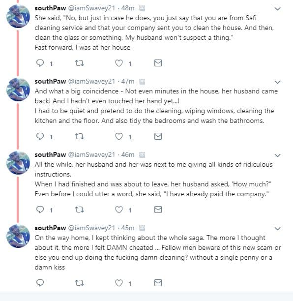 Southpaw iamswavey21 48m she said, no, but just in case he does youjust say that