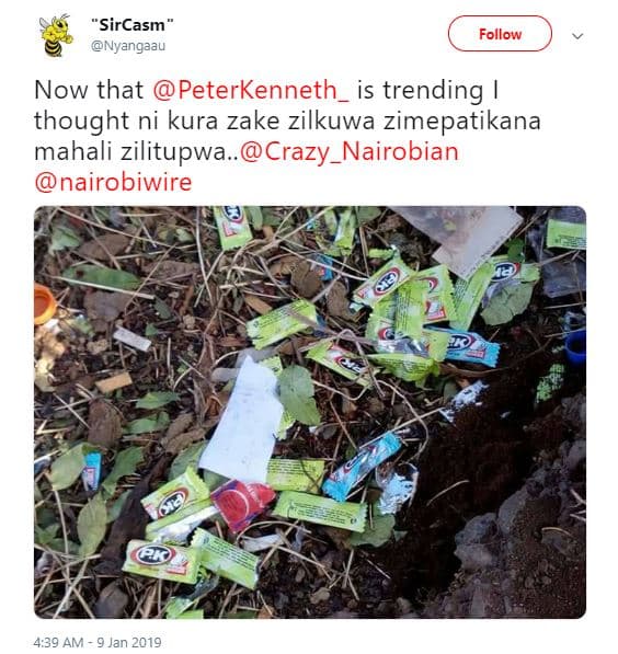 Sircasm nyangaau follow now that peterkenneth is trending thought ni kura zake z