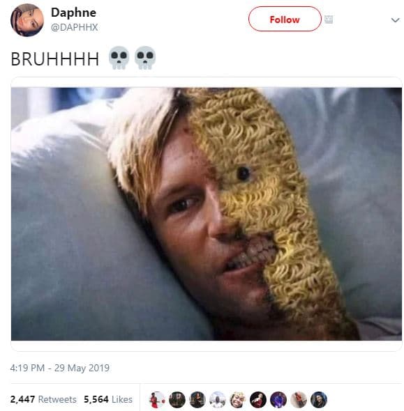 Daphne daphhx follow bruhhhh 4,19 pm 29 may 2,447 retweets 5,564 likes