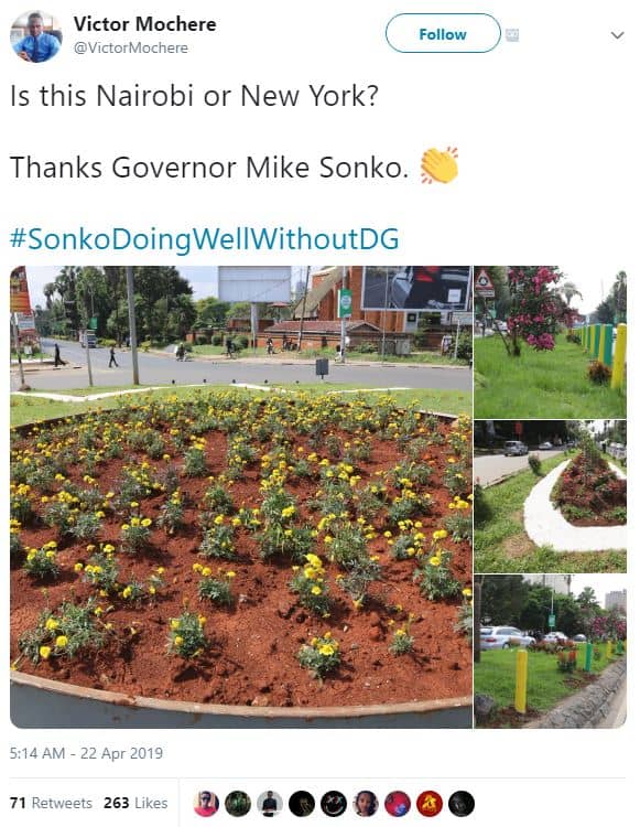 Victor mochere victormochere follow is this nairobi or new york? thanks governor