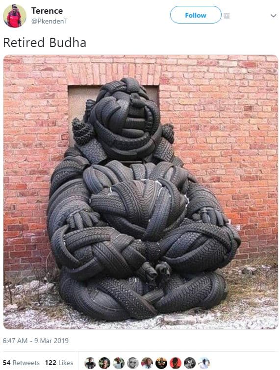 Terence pkendent follow retired budha 6,47 am 9 mar 54 retweets 122 likes