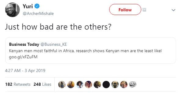 Yuri archermishale follow just how bad are the others? business today business_k