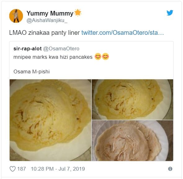Yummy mummy aishawanjiku lmao zinakaa panty liner twitter comlosamaoterolsta . s