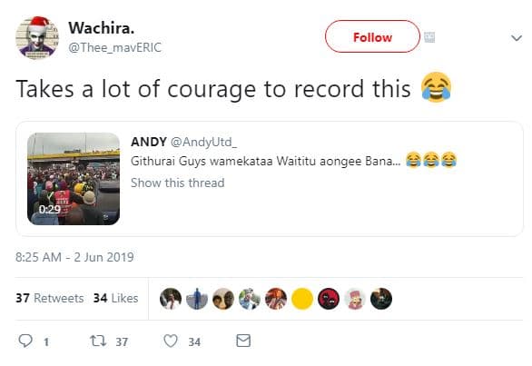 Wachira. thee_maveric follow takes a lot of courage to record this andy andyutd