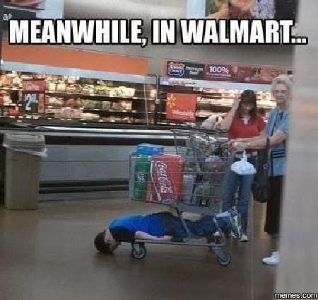 Meanwhile walmart