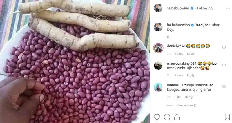 He babuowino following he babuowino reacy for labor day. danielweke 2 likes repl