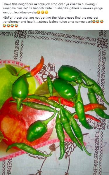 Nave his ncighcou aoka ob stcp cvcr ya kwanza kwangu umezika nini ico na ccntrib