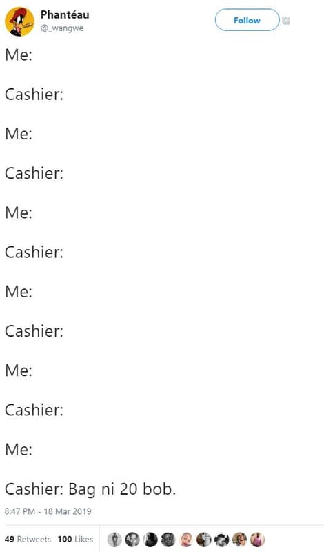 Phantéau wangwe follow me cashier me cashier me cashier me cashier me cashier me