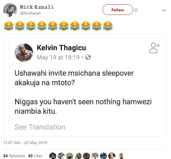Nick kanali nickanali follow kelvin thagicu may 19 at 19.19 ushawahi invite msic