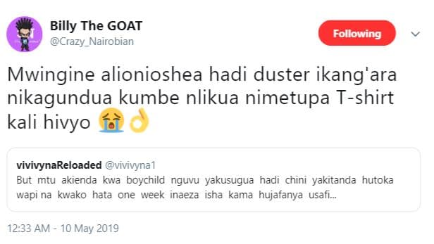 Billy the goat crazy _ nairoblan following mwingine alionioshea hadi duster ikan
