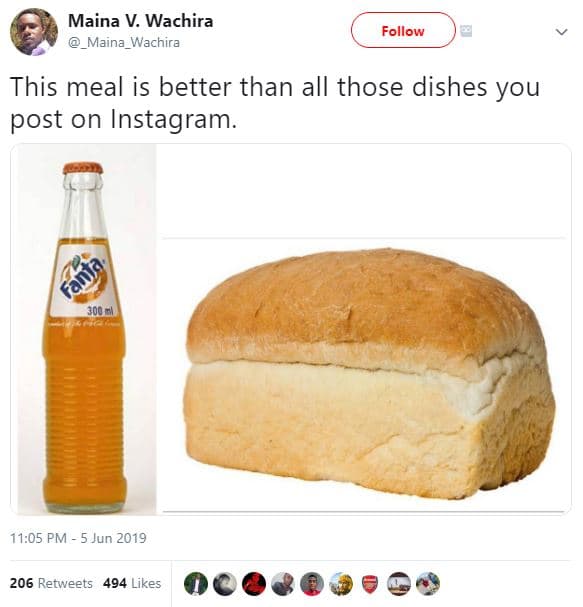 Maina v. wachira _maina_wachira follow this meal is better than all those dishes