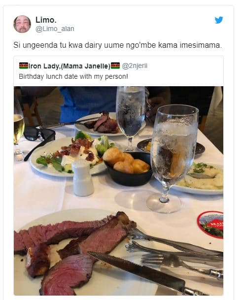 Limo_ limo_alan ungeenda tu kwa dairy uume ngo'mbe kama imesimama_ iron lady mam