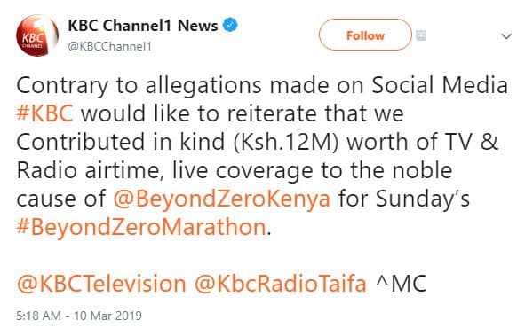 Kbc channelı news kbcchannel1 kbc follow contrary to allegations made on social