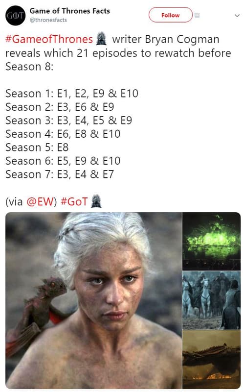 Game of thrones facts thronesfacts follow gameofthrones writer bryan cogman reve