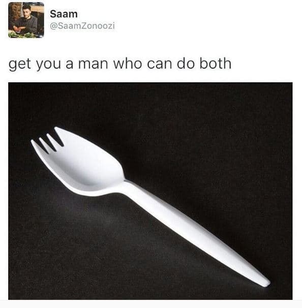 Saam saamzonoozi get you a man who can do both