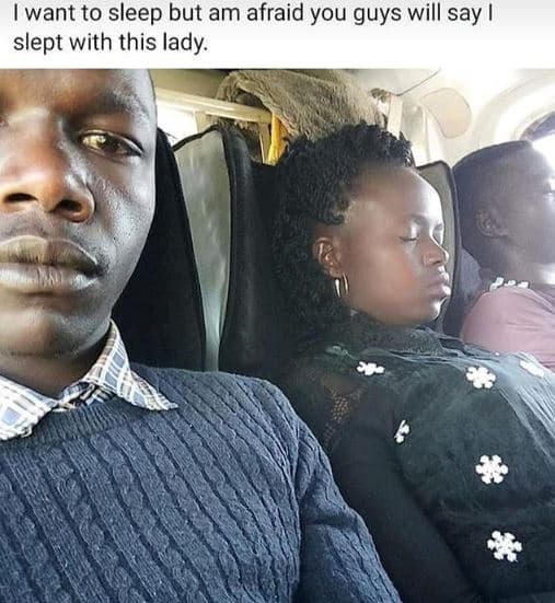 Want to sleep but am afraid you guys will say slept with this lady.