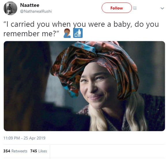 Naattee nathanealrushi follow icarried you when you were a baby do you remember