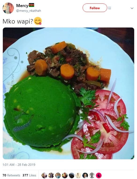 Mercy mercy_nkathah follow mko wapi? 1,01 am 28 feb 70 retweets 377 likes