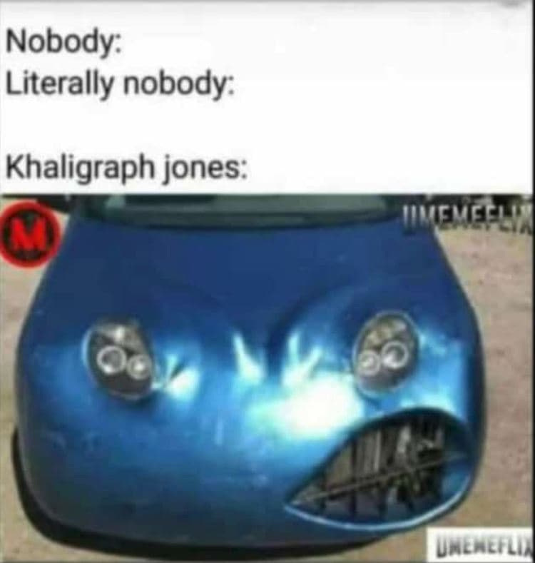 Nobody literally nobody khaligraph jones ualaeili