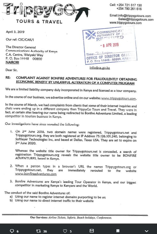 Cell 254 721 517 130 254 780 261 616 emailinfotrippygotours com salestrippygotou