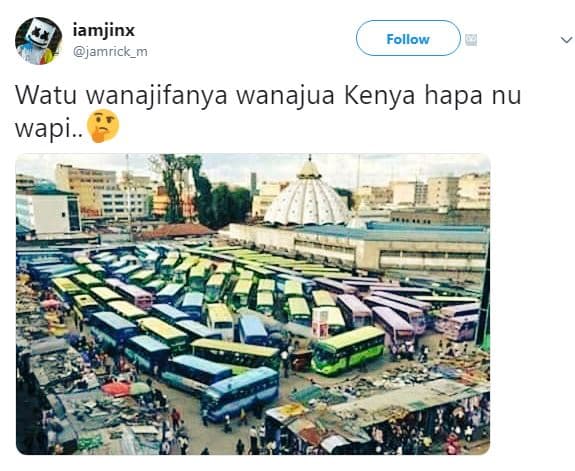 Iamjinx jamrick_m follow watu wanajifanya wanajua kenya hapa nu wapi.