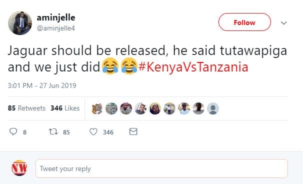 Aminjelle aminjelle4 follow jaguar should be released he said tutawapiga and we