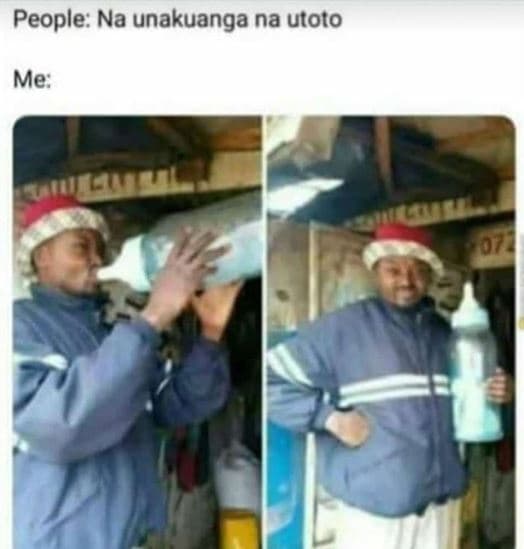 People na unakuanga na utoto me