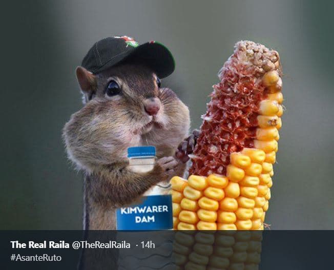 Kihwarer dah the real raila therealraila 14h asanteruto