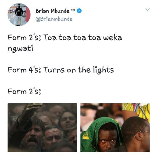 Brian mbunde brianmbunde form 2'5 toa toa toa toa weka nawati form 458 turns on