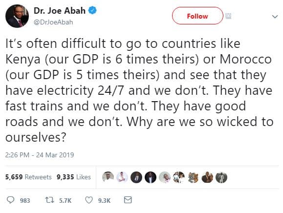 Dr. joe abah drjoeabah follow it's often difficult to go to countries like kenya